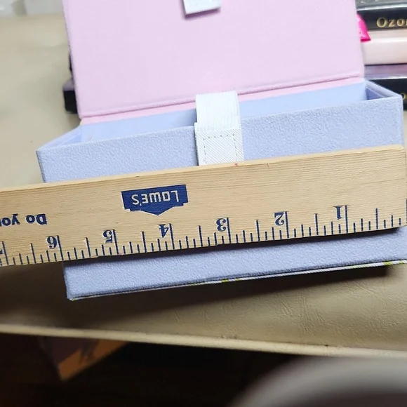 NWOT Foldable 4 Slot Eye‎ & Sun Glasses Storage Box Snaps Close Great For Travel - Picture 8 of 9